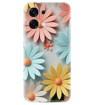 Oppo A6 Pro Kılıf Boutique Baskılı Resimli Güzel Çiçekler Pcode -020