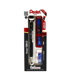 PENTEL A315 VERSATİL KALEM 0.5mm+UÇ+SİLGİ SETİ
