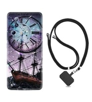 Xiaomi Mi 13 Lite Kılıf Silikon Boyun Askılı İpli Desenli Silikon Time 1749