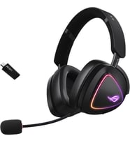 Asus Rog Delta Ii Kablosuz Oyun Kulakliği (50Mm Ti̇Tanyum Sürücüler, Rog Speednova,153-Saat Pi̇L Ömr (Çok Renkli)