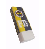 Taraftar Silgi Lisanslı Orijinal 1 Adet FB Kanarya Fenerbahçe Silgi Orta Boy Orjinal (Sarı-Lacivert)