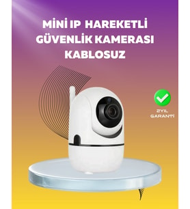 1080P Wifi Akıllı Güvenlik Kamerası – Pan & Tilt, Hareket Takip Ve İki Yönlü Ses