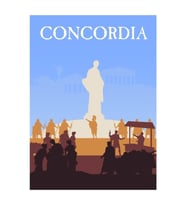 Concordia Seyahat Poster Tarzı - Masa Oyunu Sanatı Tablo Ahşap Poster Dekoratif