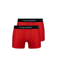 Maraton 2'Lİ Erkek Kırmızı Boxer