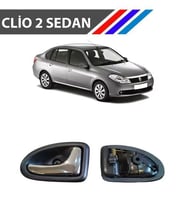 Clio 2 Sedan Kasa Iç Açma Kolu Sağ Yolcu Tarafı Parlak Krom M3368