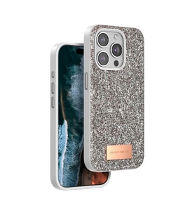 Iphone 14 Bright Simli Kapak - Gold