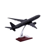 Zekupp - Maket Uçak - Boeing 777-300 1/200 - SİYAH ÖZEL TASARIM Model Uçak
