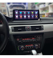 bmw e90 üst ekran CARPLAY NAVİGASYON DVD USB BT KAMERA