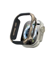 Durukar® Watch Ultra 49mm MO-WT3 Alüminyum Camlı Kasa Ekran Koruyucu - Gold