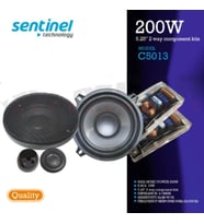 Sentinel C5013 Component Hoparlör Mid Takımı 200 Watt 13 Cm Full