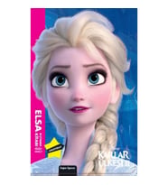 Disney Karlar Ülkesi 2 Elsa Maskeli Boyama Kitabı