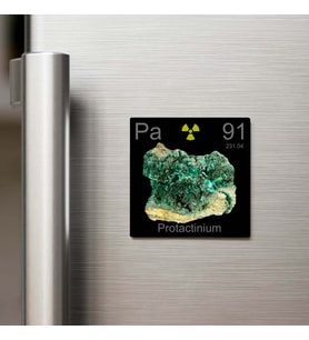 Protactinium (Protaktinyum) Elementi – Buzdolap Magneti – 9x9 cm