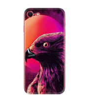 Apple iPhone 5 6 7 8 Plus Se XR Kılıf Desemli Silikon Red Eagle 1752
