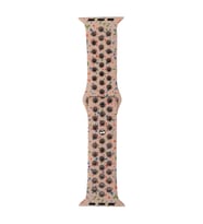 Vendas Apple Watch 7 41mm Uyumlu Yeni Seri 2023 Strap Kayış Silikon Kordon (Krem)