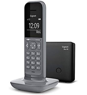 Kablosuz Telefon, Büyük Arkadan Aydınlatmalı Ekranlı, Eller Serbest Fonksiyonlu ve Çağrı Engelleme - Kömür Grisi