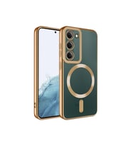Samsung Galaxy S23 Uyumlu Kılıf M-safe Wireless Şarj Özellikli Zore Setro Silikon