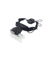 No.9892c Çok Fonksiyonlu Kafa Aydınlatıcılı  2 Led 5 Lens Büyüteç