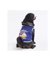 Pawstar Köpek T-Shirt Purple Lazy Medium Sırt28cm Göğüs41cm Boyun26cm