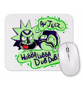 Rick Sanchez Morty Smith Mouse Pad