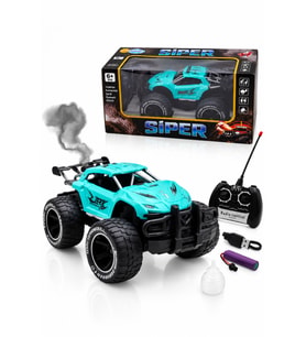 Siper Uzaktan Kumandalı Şarjlı Araba Duman Efektli Off-Road Arazi Aracı