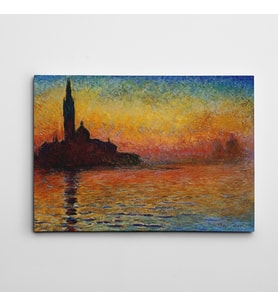 Monet San Giorgio Maggiore at Dus Kanvas Tablo