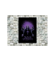 Black Sabbath Ahşap Tablo