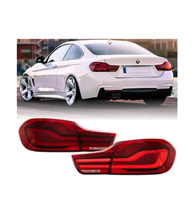 bmw f32 coupe uyumlu lcı dizayn kırmızı led stop