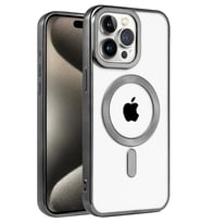 iPhone 14 Pro Max Kılıf Kronos Magsafe Kapak - Siyah