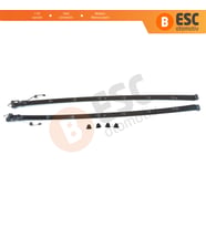 Mercedes C-Class W205 2014-2021 A2057800175 A2057800275 İçin Sunroof Kızak Tamir Seti 57 cm