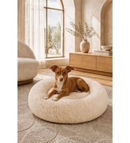 Konforlu Peluş Köpek ve Kedi Yatağı, Şık ve Dekoratif Design