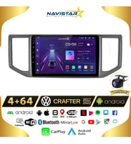 Volkswagen Crafter 4GB + 64GB Android 13 Kablosuz Carplay 2017-2022 Navigasyon Multimedya Sistemi