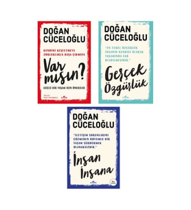 Var Mısın ? + Insan Insana + Gerçek Özgürlük- 3 Kitap Set - Iş Bankası Özel Set Var Mısın ? Kitabı