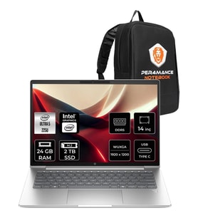 HPProbook 4 G1I Core Ultra 5 225U 24GB RAM 2TB SSD 14" FHD+ FreeDOS D21PFETPN314 Notebook + Per4 Çanta