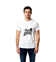 Pet Lovers - Hayvan Tutkusu Baskılı Erkek Tişört