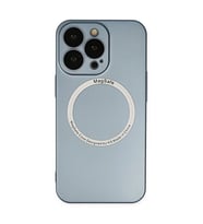 Northcity iPhone 13 Pro ile Uyumlu Magneticsafe Lensli Silikon Kılıf - Sierra Blue