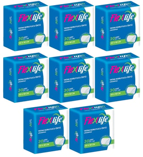 Flexi Life Hasta Alt Açma Yatak Koruyucu Örtü 60*90 Cm Klasik 240 Adet (8Pk*30)
