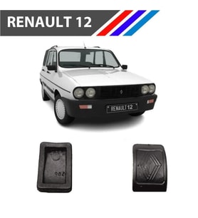 Renault 12 Toros Fren - Debriyaj Pedal Lastiği 2 Adetli Takım M1810