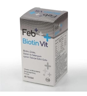 Feb Biotin Vit 60 Tablet