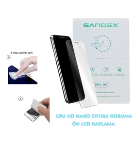 Nothing Phone (4a) Uyumlu NANO Ekran Koruyucu Esnek ULTRA İnce - SANDEX - EPU HD