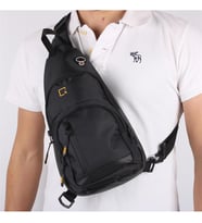 Bagacar Mega Model 1007 Siyah Unisex Body Bag Omuz Çantası