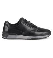 Siyah Erkek Deri Günlük Sneakers Corippo