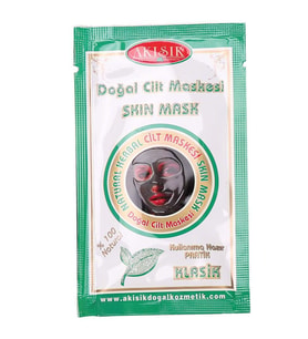 Akışık Kil Maskesi Tek Kullanımlık 1 Adet