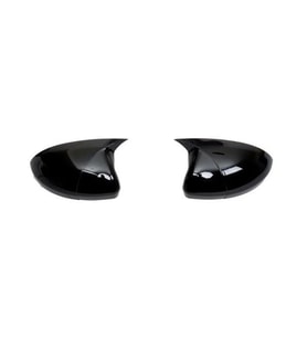 Corolla 2013-2018 Uyumlu İçin Uyumlu Piano Black Batman Ayna Kapak