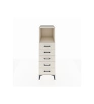 Kronos Dolap Tek Raflı 5 Çekmeceli 44x59x134 Aytaşı-Aytaşı