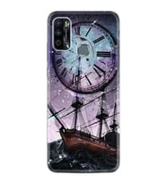 Infinix Hot 9 Play Kılıf Silikon Desen Time 1749