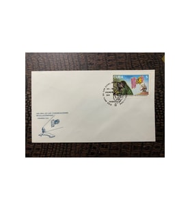 CUBA KÜBA İLK GÜN ZARFI 1988 XXX ANİV. DE LAS COMUNİCACİONES REVOLUCİONARİAS