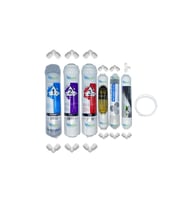 PWS Kapalı Kasa Su Arıtma Cihazı  STD 6li mebransız B12 Alkali+şeffaf mineral +gümüş iyon tat