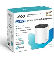 TP-LINK DECO X55(1-PACK) AX3000 TUM EV MESH WI-FI 6 SISTEMI