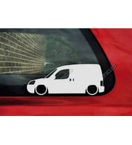 Berlingo mk1 van Kelebek Cam Oto Sticker 17 CM 2 Adet