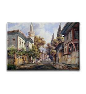 Sokak Kanvas Tablo YBY149